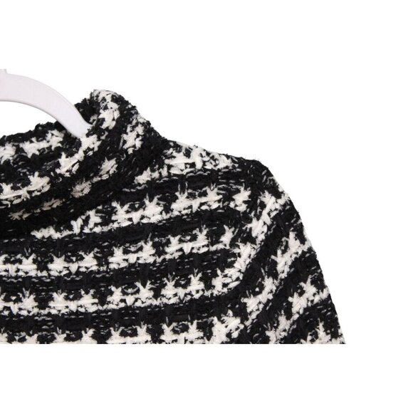 NWT Ann Taylor Chunky Knit Sweater Small Cotton Minimalist Relaxed Mock Neck - Picture 5 of 16